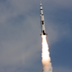 Illustration for article titled Shots of the 36-Foot Saturn V Model Launch: Thats a Big Rocket